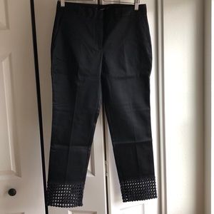 🌸NWOT🌸 Zara black stretch cropped pants. Size M.